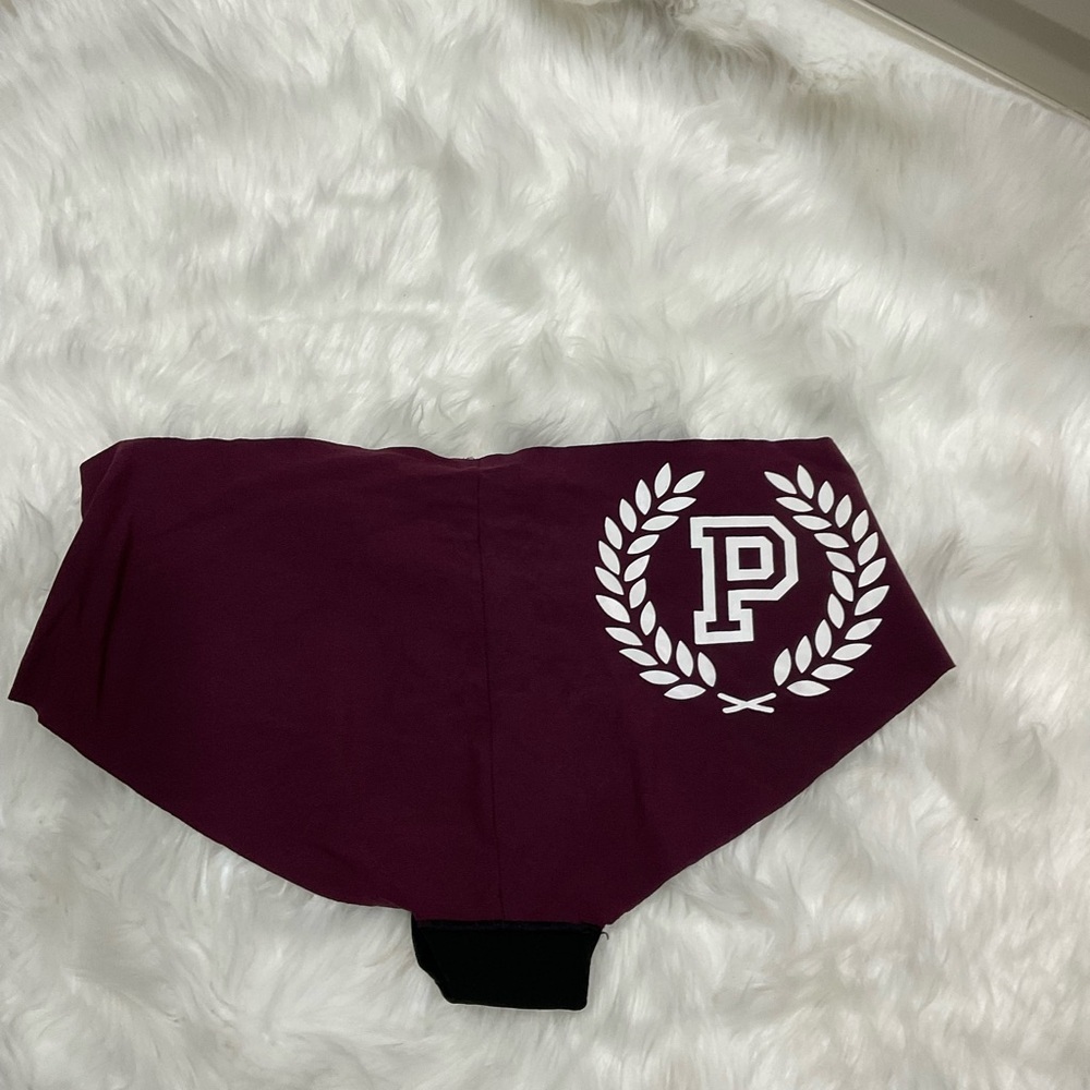 Y2K PINK Victoria's Secret Burgundy and Black Underwear